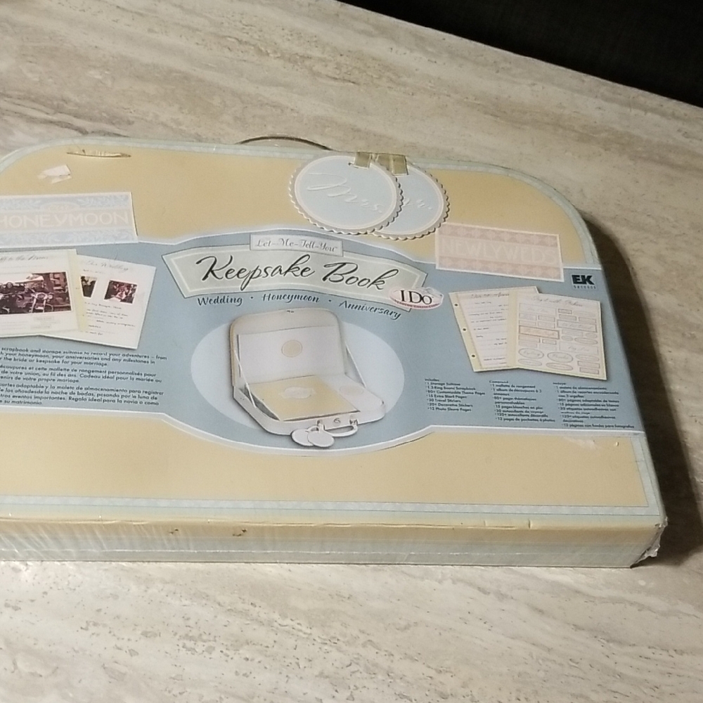 EK Keepsake Book Scrapbooking